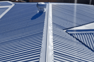 Metal re-roofing